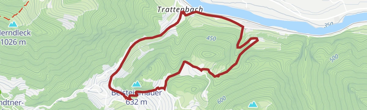 Route map: Beistein Rundweg